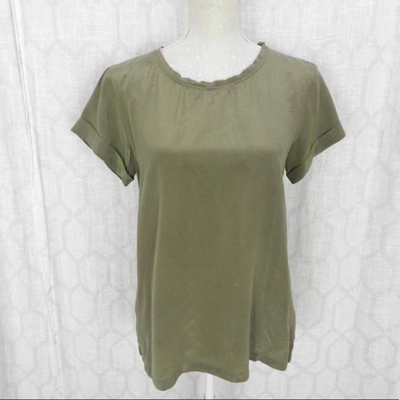 Theory Bakeeve Summer Silk Shirt - Picture 3 of 4